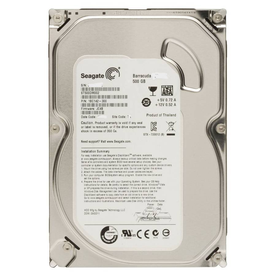 Seagate 500GB Desktop HDD