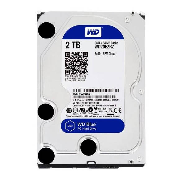 WD Blue 2TB Desktop HDD