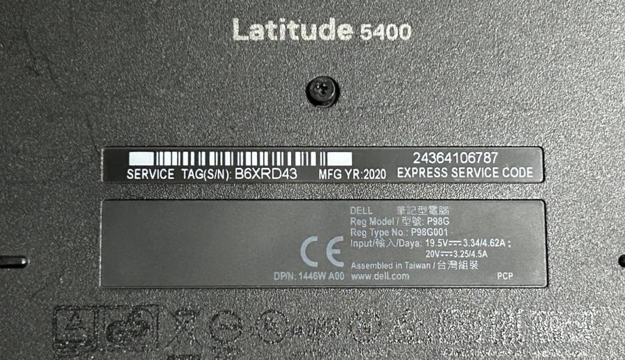 Dell Latitude 5400 Core i5 8th Gen 256GB NVMe 8GB RAM Win 11 Pro *EXCELLENT VALUE*