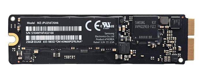 Samsung 256GB SSUBX SSD for MacBook Air A1466 2017