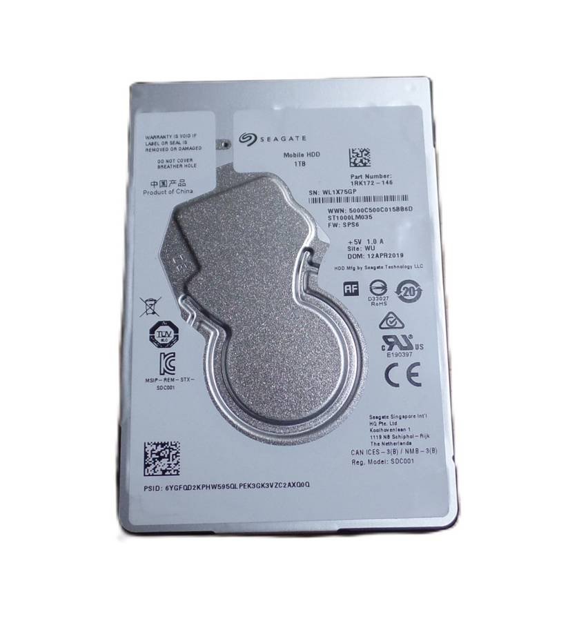 Seagate 1TB Laptop HDD