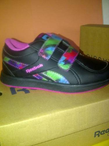 ORIGINAL REEBOK SOLID COURT II GRAPHIC for KIDS Size 9 #BRAND NEW