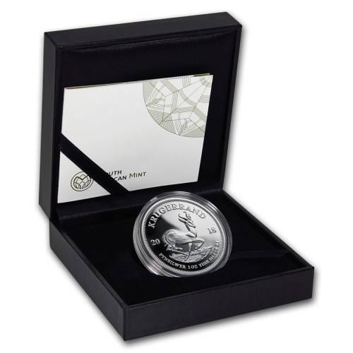 2018 1 oz Silver Proof Krugerrand