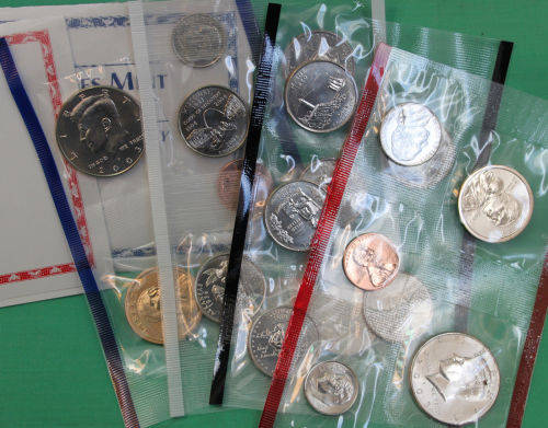 2003 Philadelphia and Denver US Mint Uncirculated 20 Coin BU Set