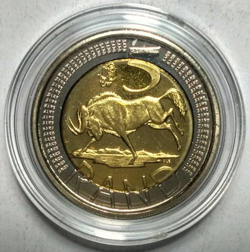 RARE ! - 2011 R5 SA MINT COIN WORLD "OOM PAUL PRESS MINT MARK" - BU LIMITED EDITION with COA