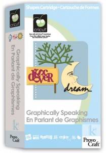 CRICUT GRAPHICALLY SPEAKING ** NEW!**CLEARING SALE***