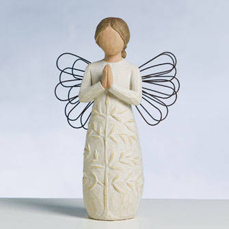 A tree, a prayer angel by Willow Tree
