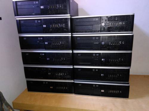 12 Desktops and 7 LCD Screens to go