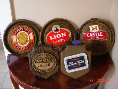 Collectable Bar Wall Designs  x  5