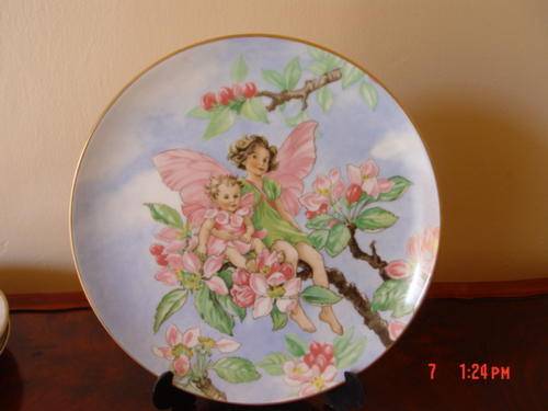 The Apple Blossom Fairy Plate --Number No 6045/G