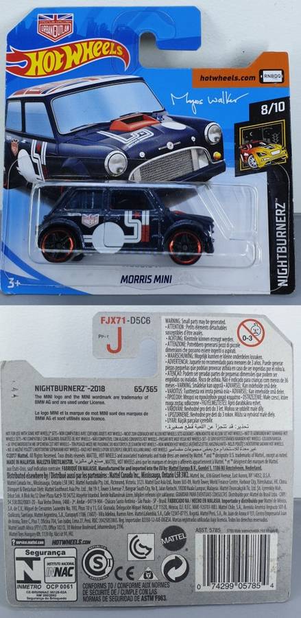 Hotwheels Diecast Hot Wheels 1/64 - Morris Mini