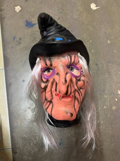 Witch Mask for full head