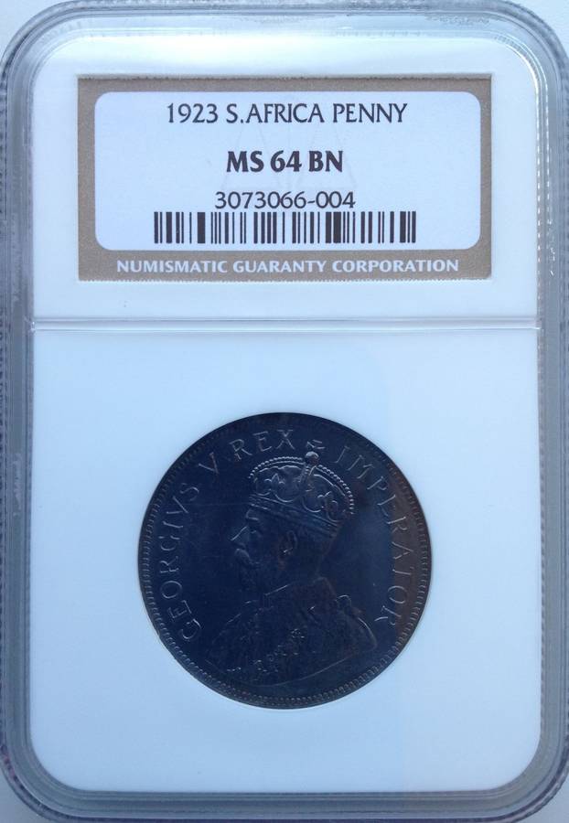 1923 1 P (PENNY) - NGC GRADED - MS64BN