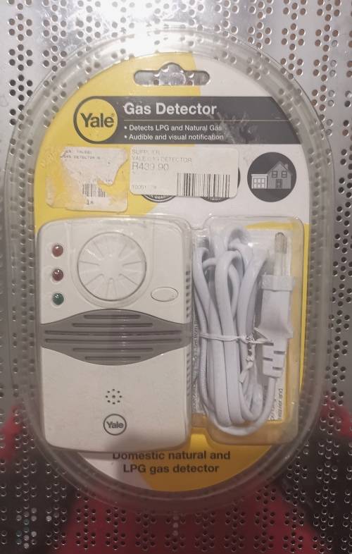 Brand NEW! SEALED! YALE GAS DETECTOR ALARM!!!! WORKS FOR BOTH LPG AND NATURAL GAS