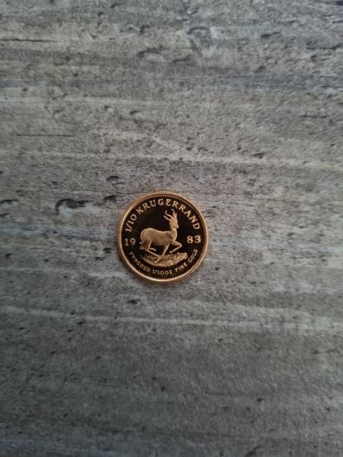 GOLD KRUGERRAND 1983 1/10 OZ