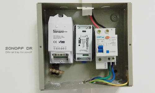 Sonoff DR - Sonoff DIN Rail Tray