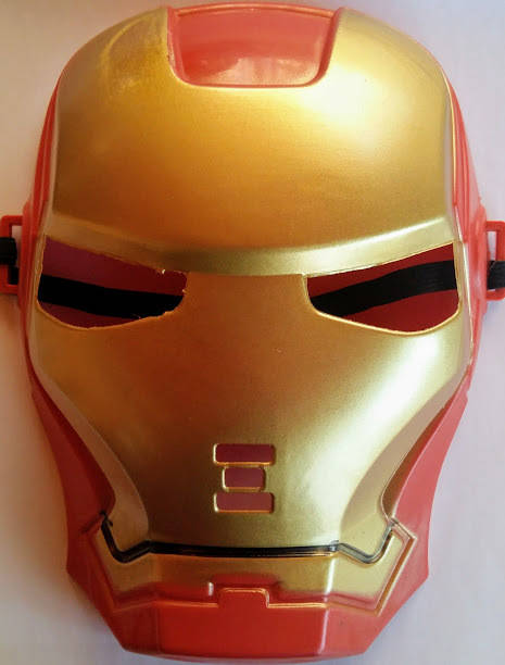 Iron man hard plastic mask