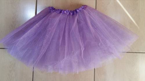 Adult GLITTER tutu skirt- 40cm- LIGHT PURPLE
