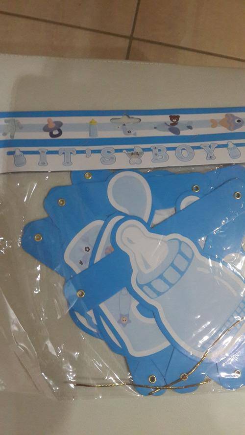 Its a boy bottle banner