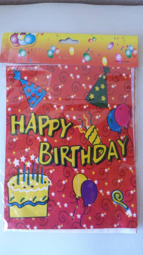 Happy birthday loot bags