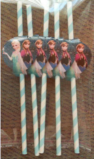 Frozen party  straws(10)