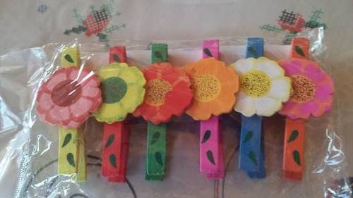 Flower pegs(6)