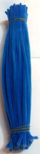 Blue Chenille stems/ Pipe cleaners (24 per pack)