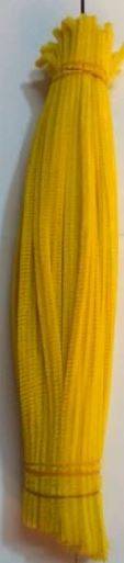 Yellow Chenille stems/ Pipe cleaners (20 per pack)