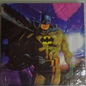 Batman party serviettes(10)