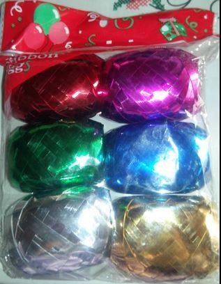 6 pack ribbon- assorted colours