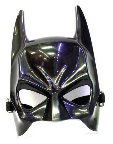 Batman hard plastic mask-BLACK