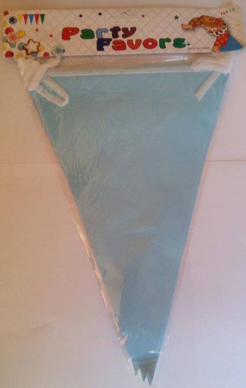 Blue Triangle/flag Banner