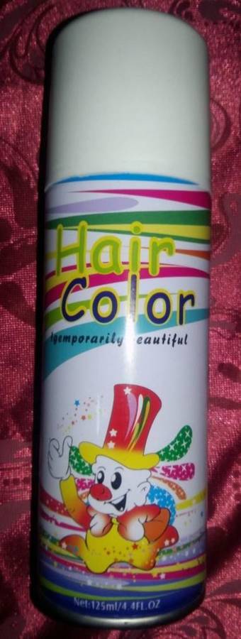 Temporary Hair Colour/ hairspray- Gold glittery(125ml)