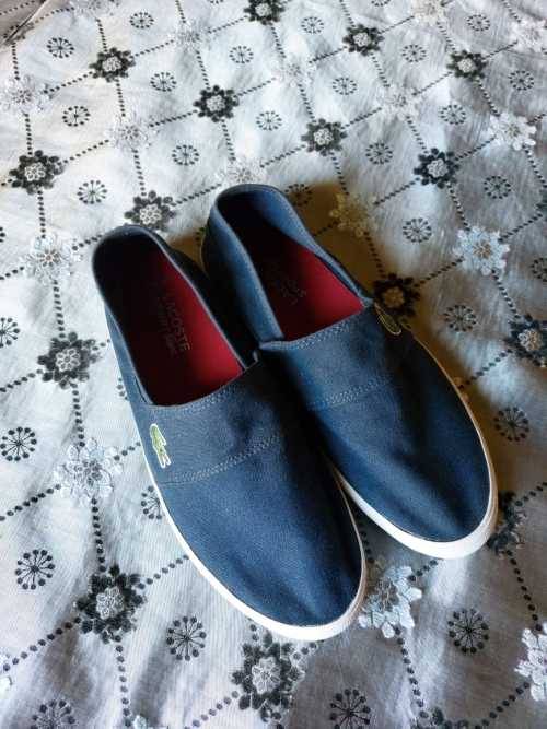 Lacoste Men's Marice Canvas Slip-ons