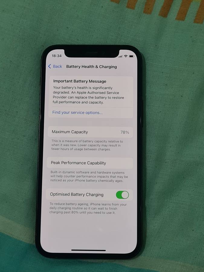 iPhone 12 mini - Black- 64GB - Very Good Condition