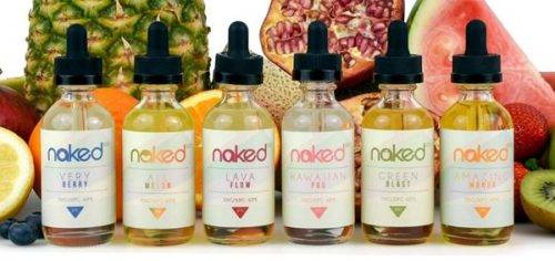 NAKED 100 VAPE JUICE / E-LIQUID / E-JUICE / 9 BOTTLES * 3MG 60ML *