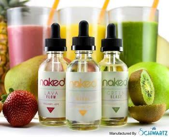 NAKED 100 VAPE JUICE / E-LIQUID / E-JUICE / 9 BOTTLES * 3MG 60ML *