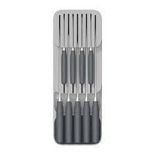 DRAWER STORE COMPACT 2-TIER KNIFE ORGANIZER / NEAT STORAGE SOLUTION