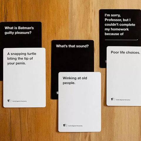 CARDS AGAINST HUMANITY - ADULT PARTY CARD SOCIAL ACTIVITY GAME
