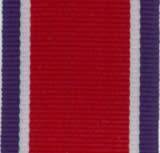 Ribbon full size John Chard Medal / Decoration 15cm