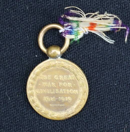 MINIATURE VICTORY MEDAL EF