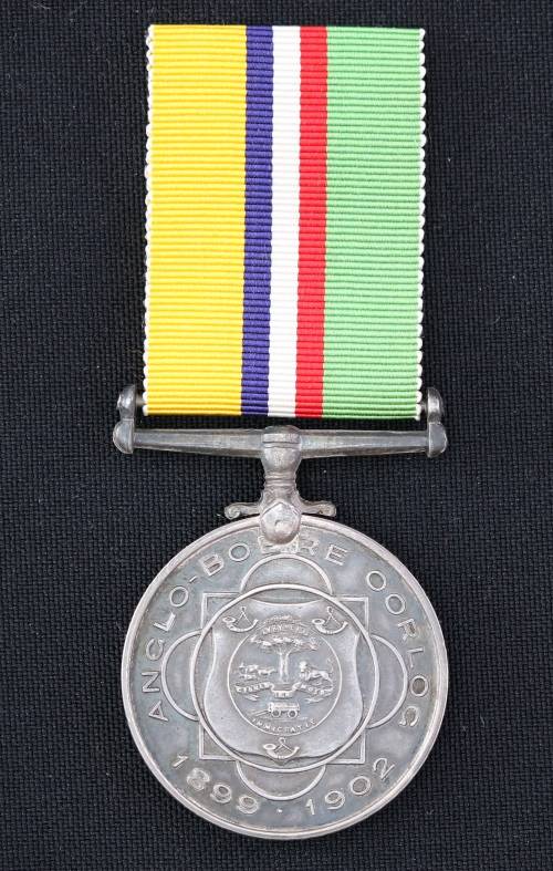 ABO medal to Burger F.T. Kleynhans of the Frankfort Commando  EF