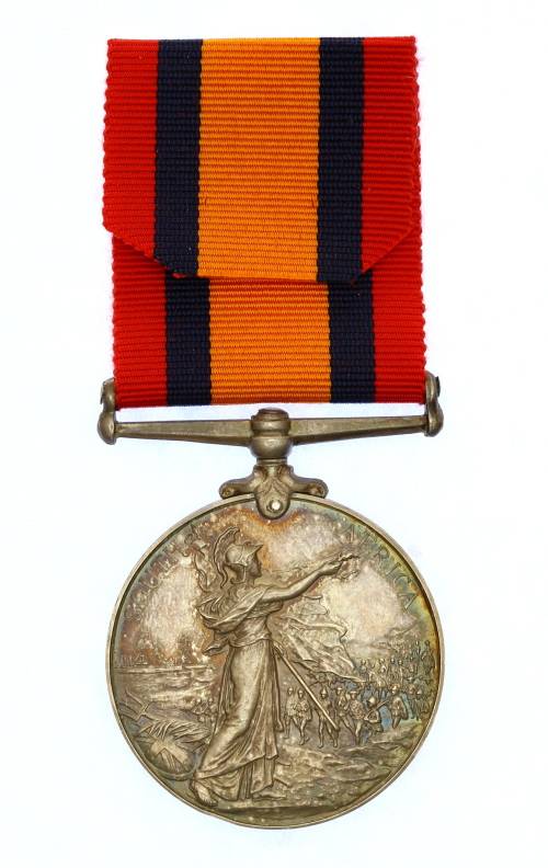 Queen's South Africa Medal : Pte S Dembitzer, Springbokfontein T.G. EF
