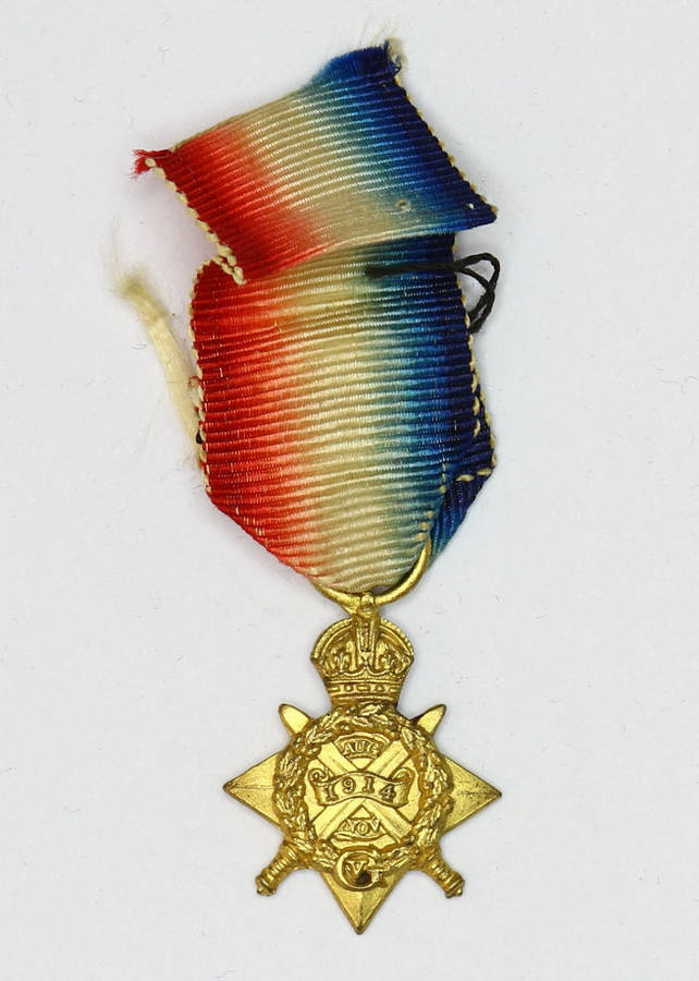 MINIATURE MEDAL: 1914 STAR EF