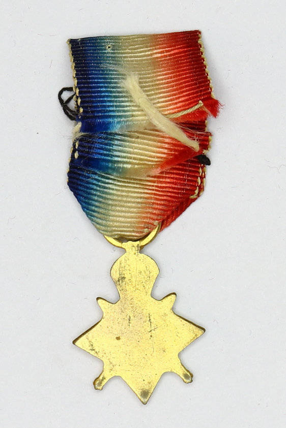 MINIATURE MEDAL: 1914 STAR EF
