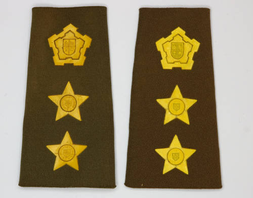 SADF Colonel rubberized pair of ranks