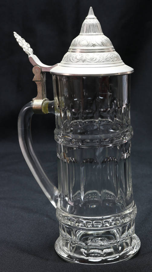 Decorative glass Mug