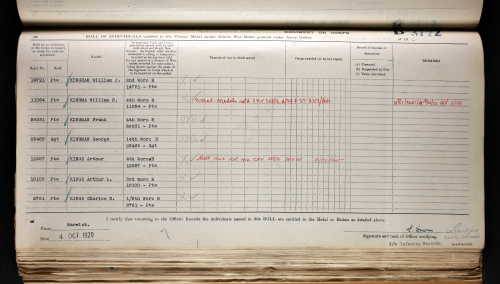 Memorial plaque William Nicholas Kingma EF