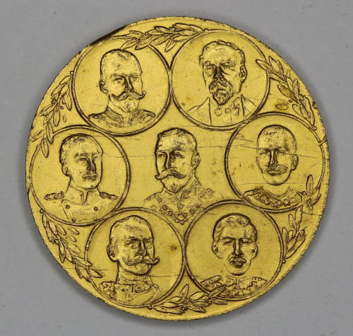 WWI Commemorative Medal with seven Allied Leaders on Reverse 35mm EF
