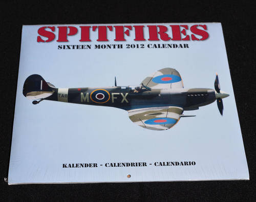 Spitfires Sixteen Month 2012 Calendar Mint